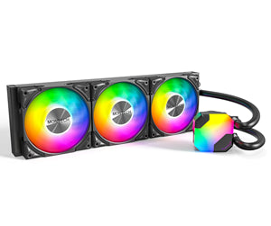 Montech Hyper Flow Argb 360 Aio, Sort Vankøling - Geekd.dk