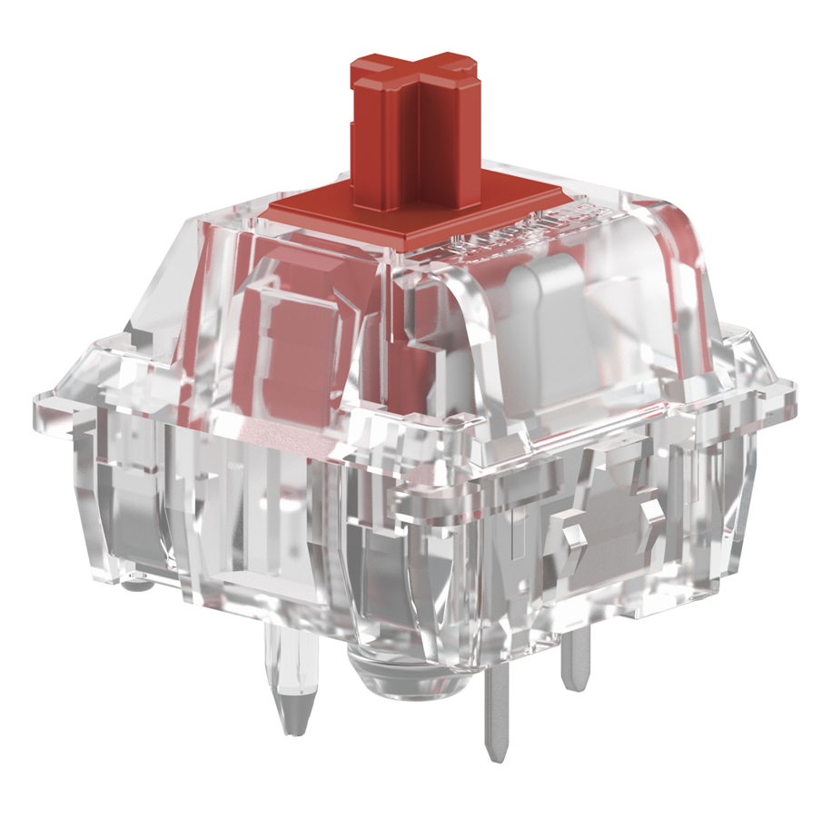 Glorious Mekaniske Switches (110 Stk) - Fox - Heavy [linær] 55g Tastatur Switch - Geekd.dk