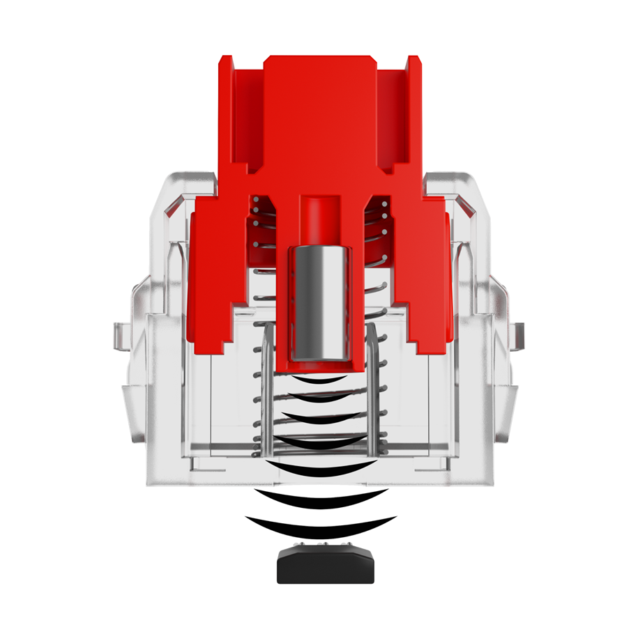 Glorious He Switches (36 Stk) - Fox- Lubed - [linær] 45g Tastatur Switch - Geekd.dk