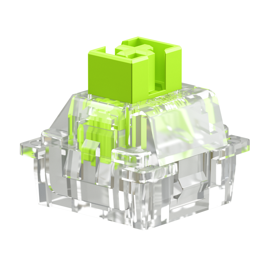 Glorious He Switches (36 Stk) - Raptor - Lubed - [clicky] 55g Tastatur Switch - Geekd.dk