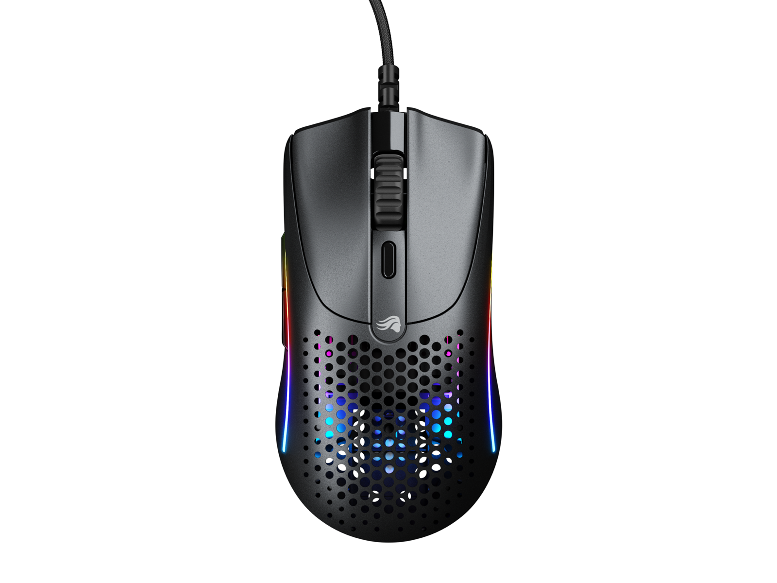 Glorious Model O 2 Mini - Mat Sort Mus - Geekd.dk