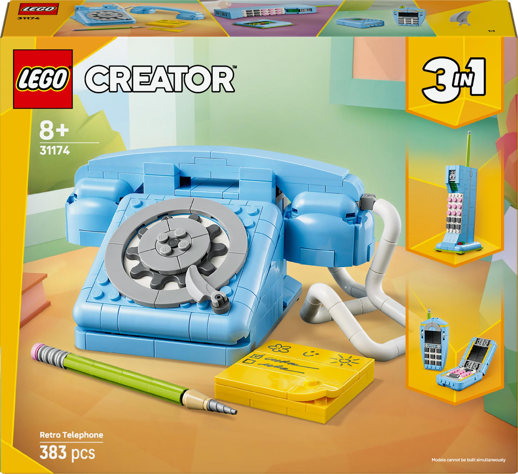 Lego - Lego Creator - Retro Telephone (31174) - Geekd.dk