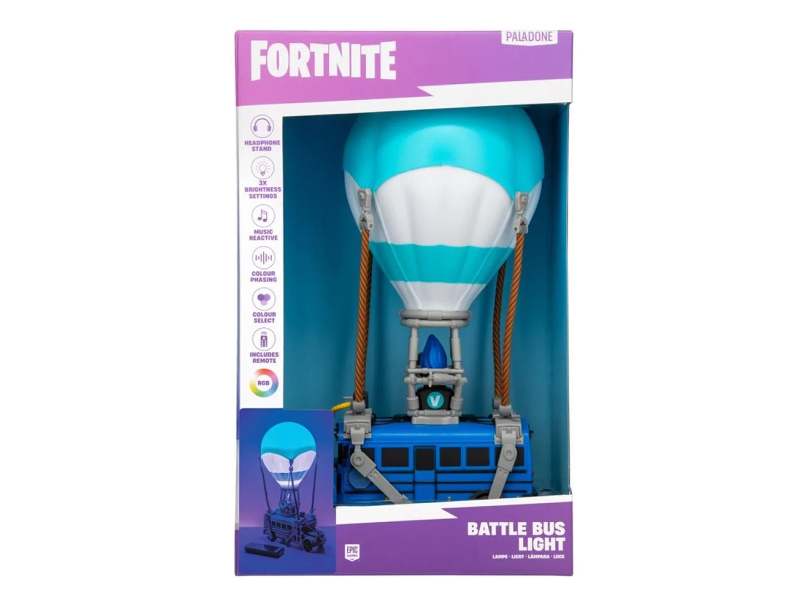 Battle Bus Diorama Light Lampe - Geekd.dk