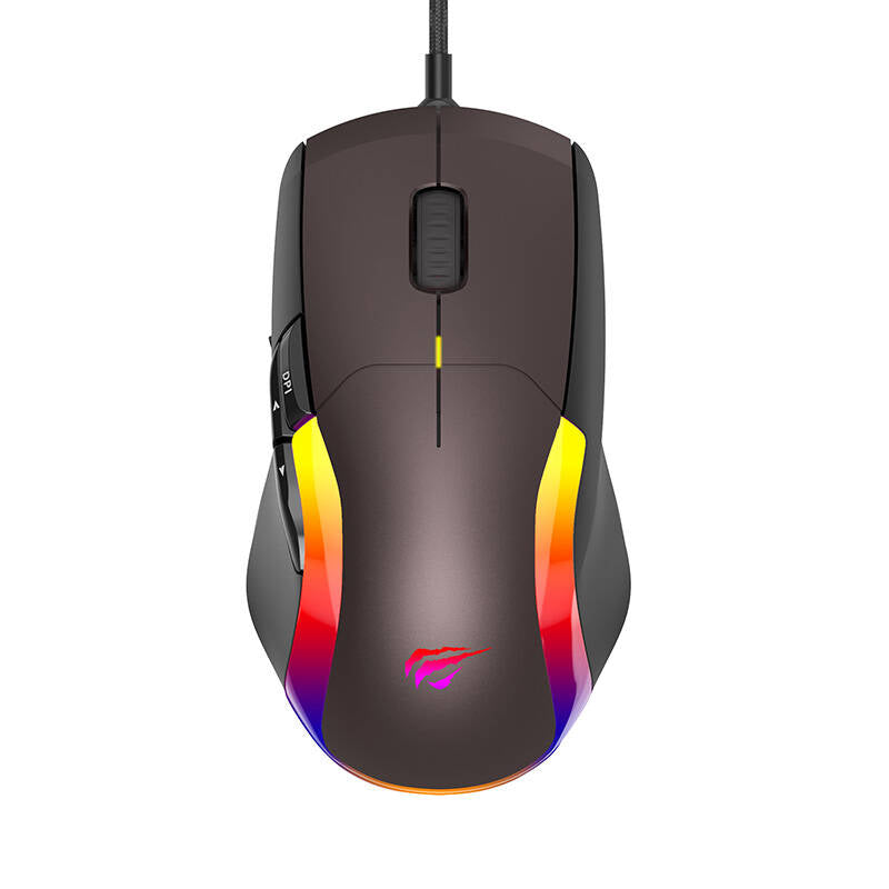 Gaming Mouse Havit Ms959s Rgb (brown) Mus - Geekd.dk