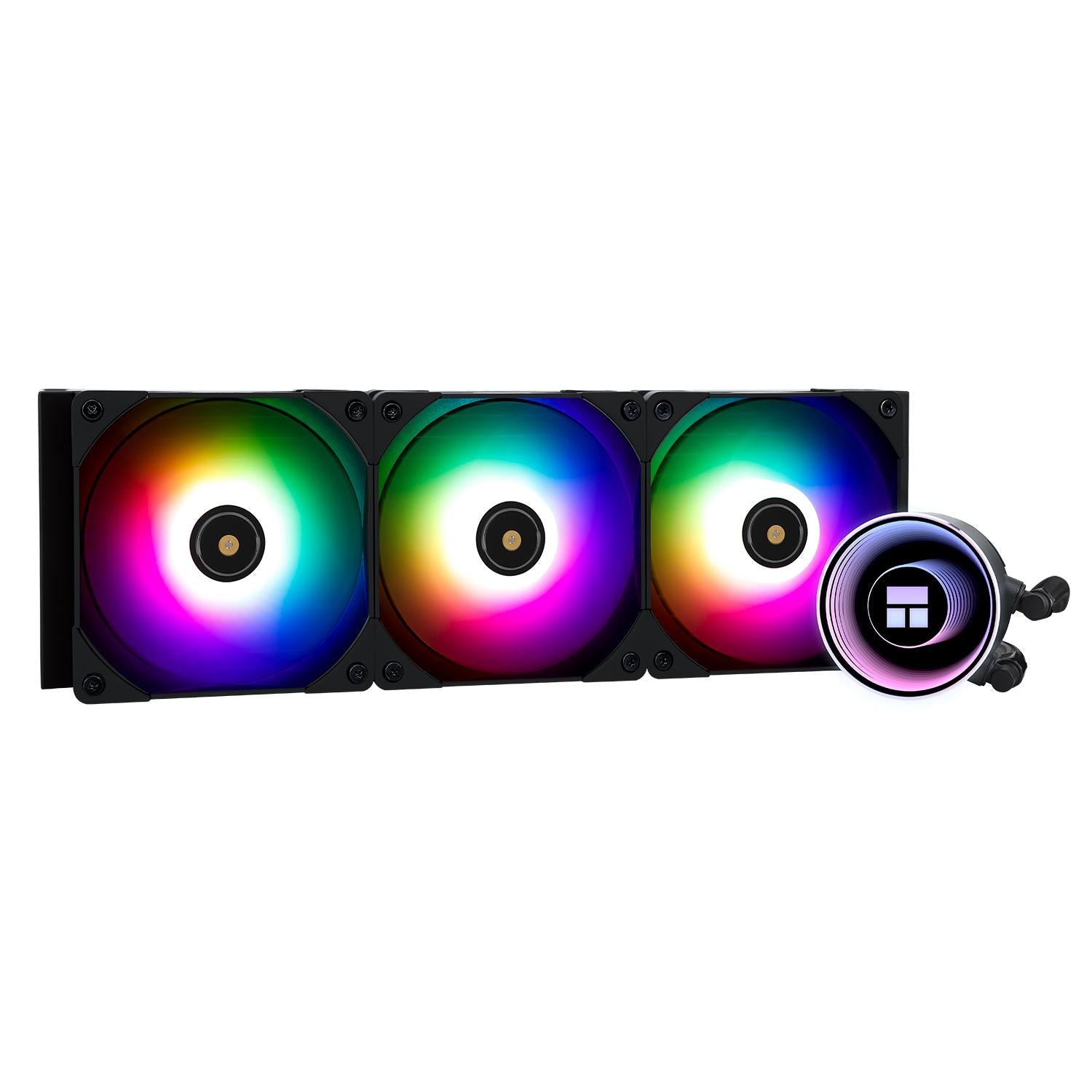 Thermalright Frozen Notte V2 360 Sort Argb - Aio, 360mm Vandkøling - Geekd.dk