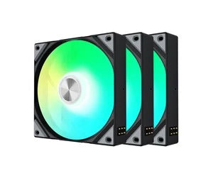 Tryx Rota Sl Argb 120mm Fan Triple Pack, Black Blæser - Geekd.dk