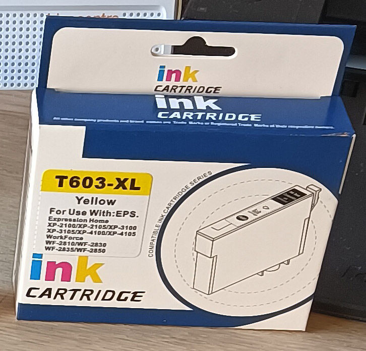 Epson 603xl Gul Blækpatron Kompatibel