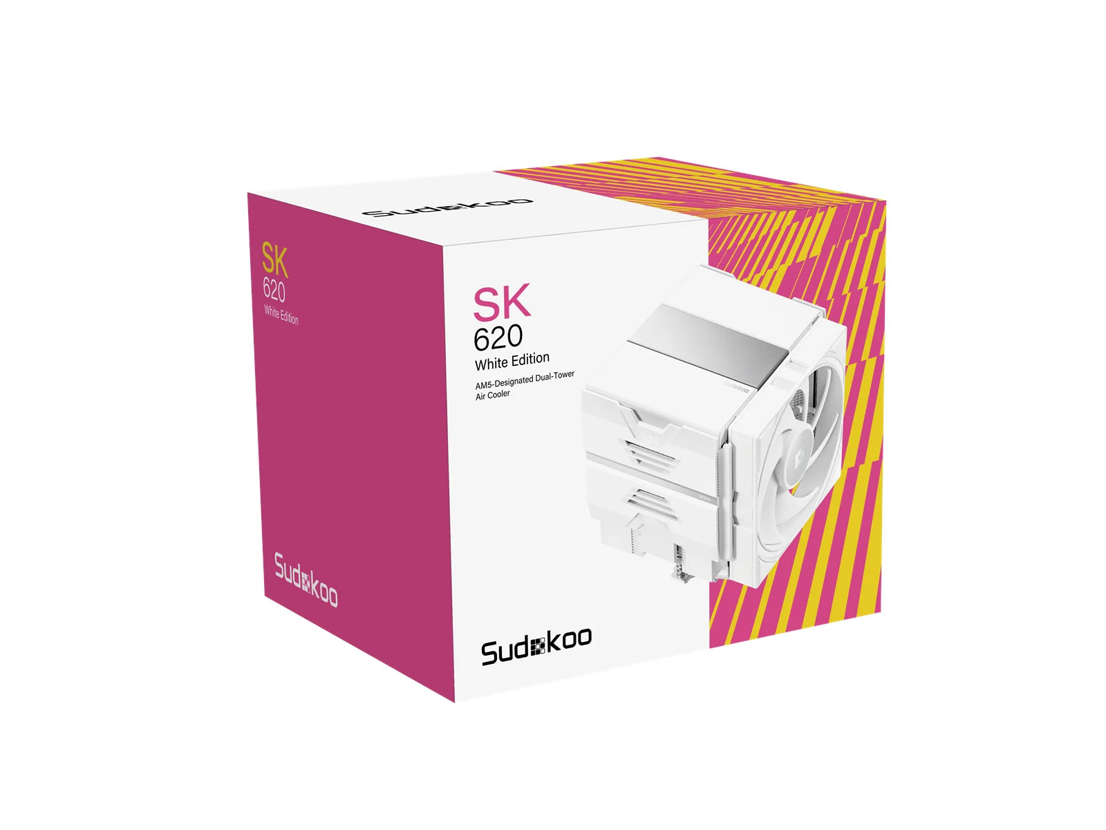 Sudokoo Sk620 White Cpu Køler - Geekd.dk