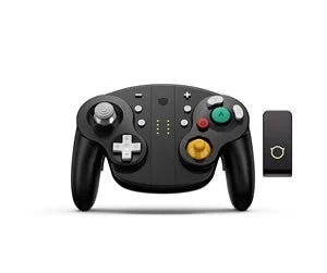 Nyxi Wizard 2 - Nintendo Switch Gamecube Style Joy-pad - Black Konsol - Geekd.dk