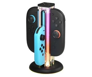 Nyxi Zeus Nintendo Switch 1 & 2 Charging Station Switch Oplader - Geekd.dk