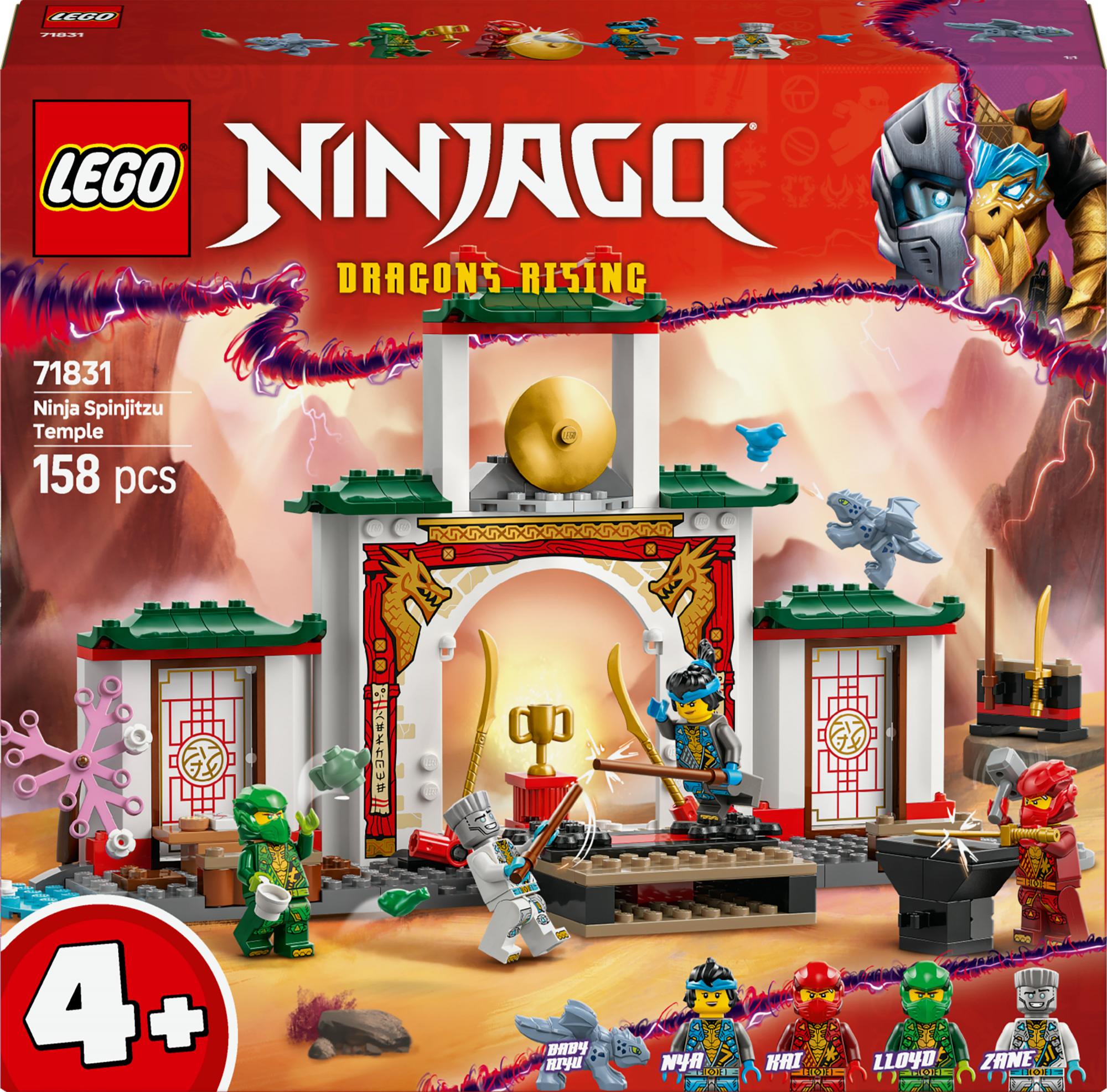Lego 71831 Ninjago Spinjitzu Ninja Temple - Geekd.dk