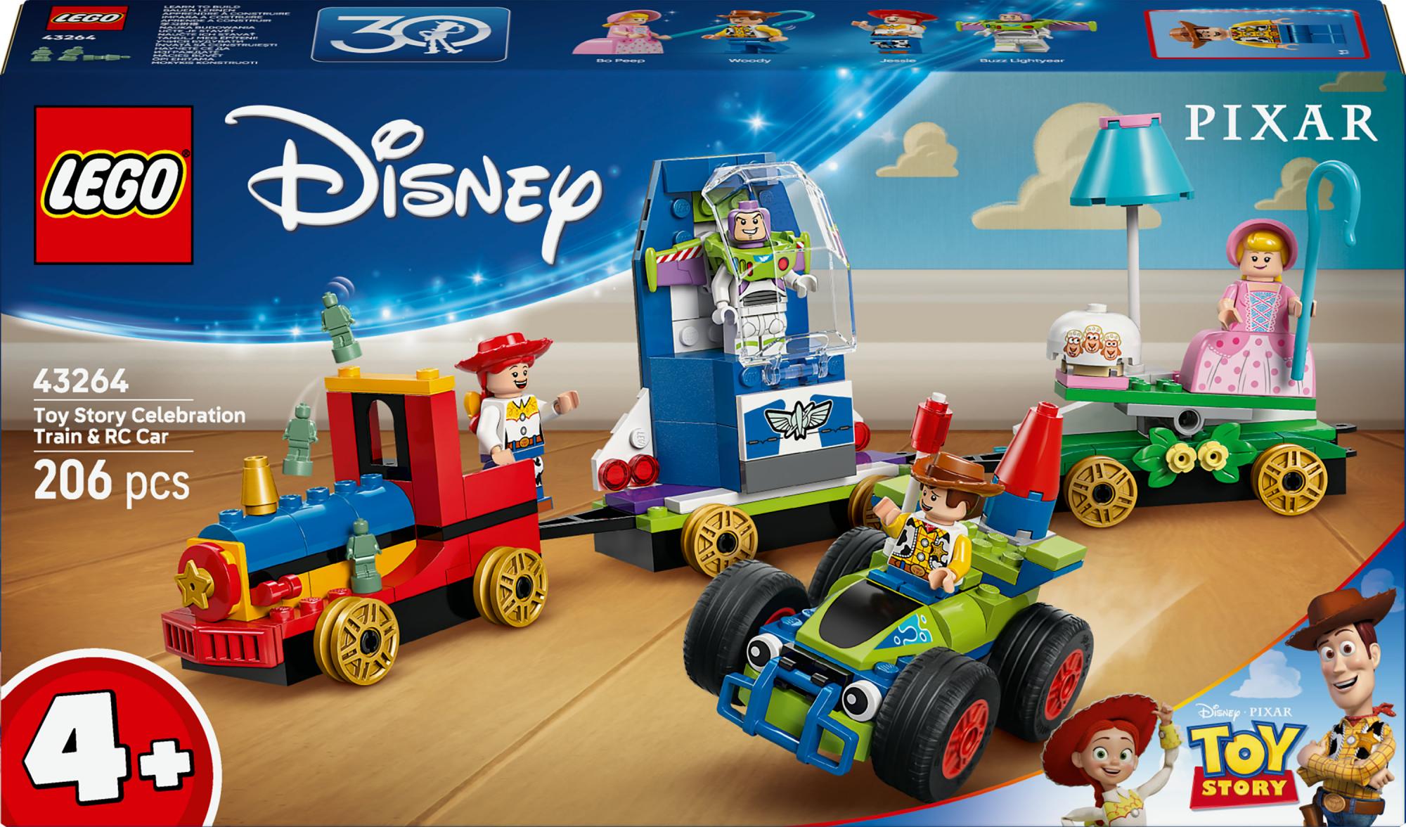 Lego 43264 Disney Pixar Party Train And The Rc Car From Toy Story - Geekd.dk