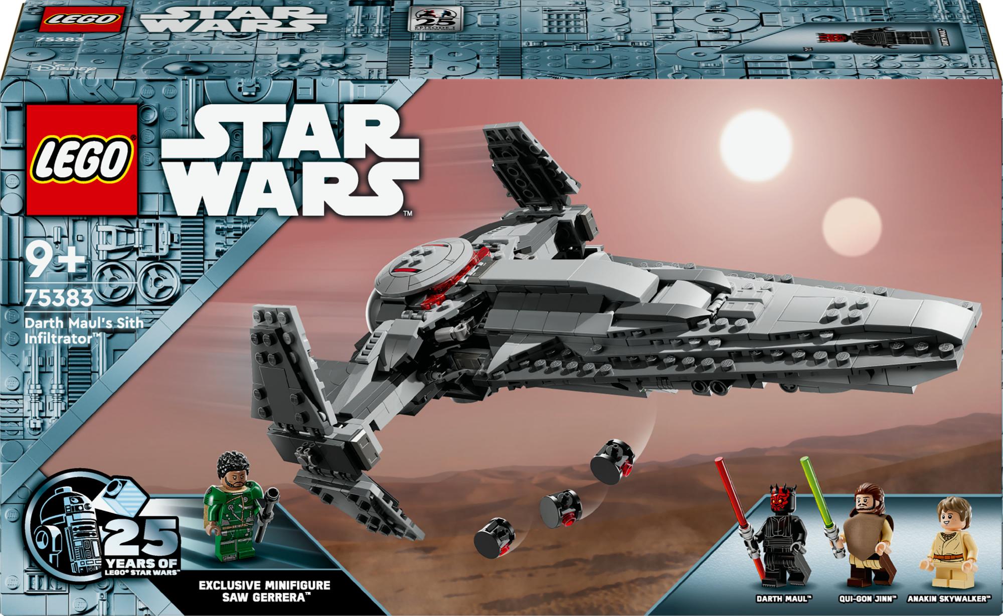 Lego - Star Wars Tm - Darth Maul's Sith Infiltratorâ¢ (75383) - Geekd.dk