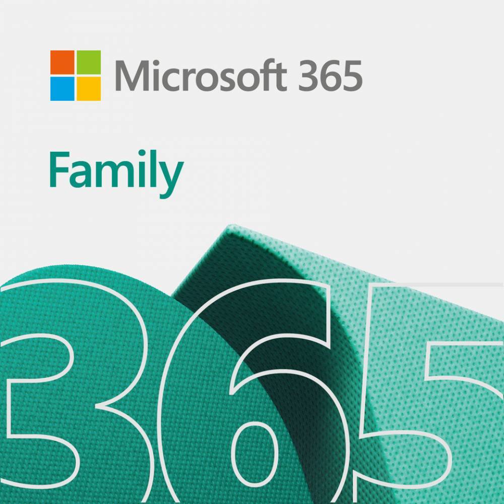 Microsoft 365 Family Licensabonnemet 1 år Op Til 5 Enheder