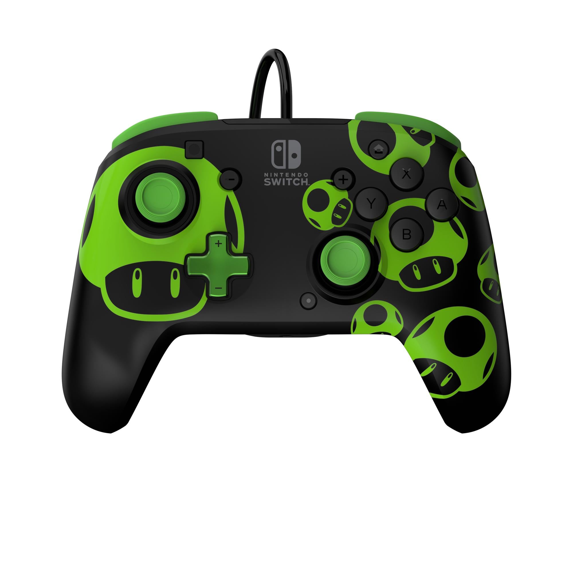 Pdp Rematch Kablet Controller - 1up Glow In The Dark - Geekd.dk