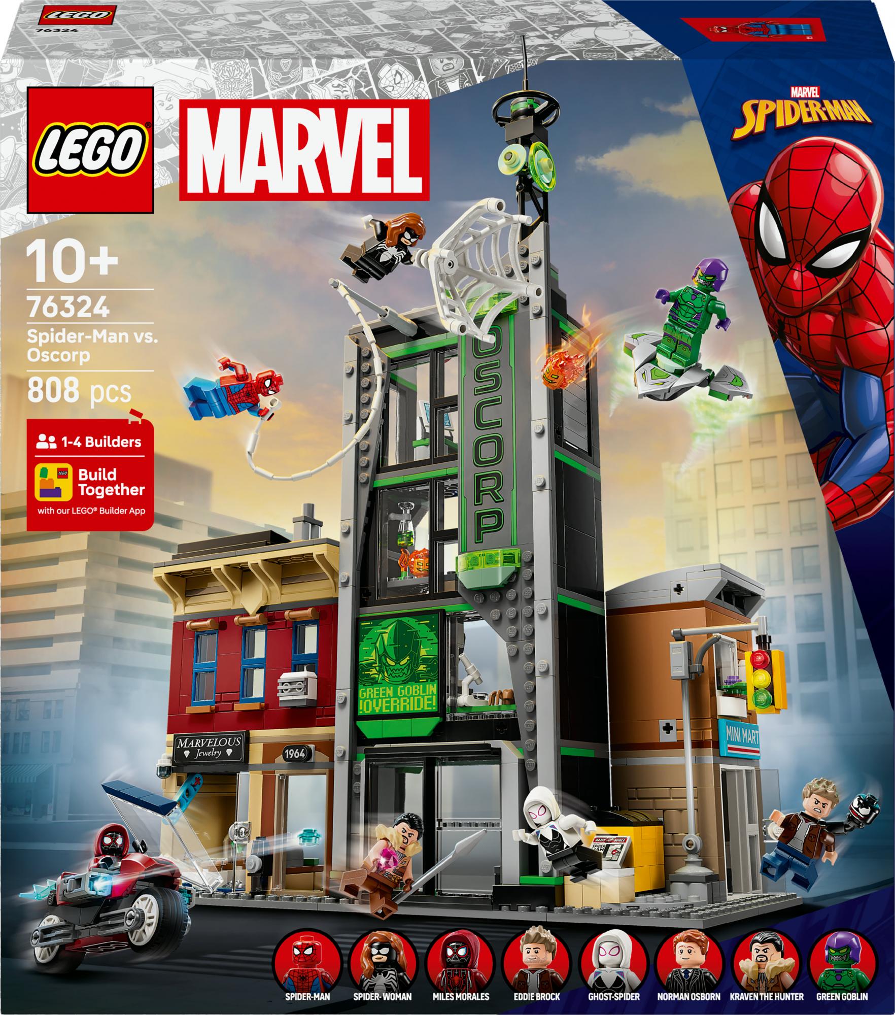 Lego Super Heroes  -  Spider-man Vs. Oscorp - Geekd.dk