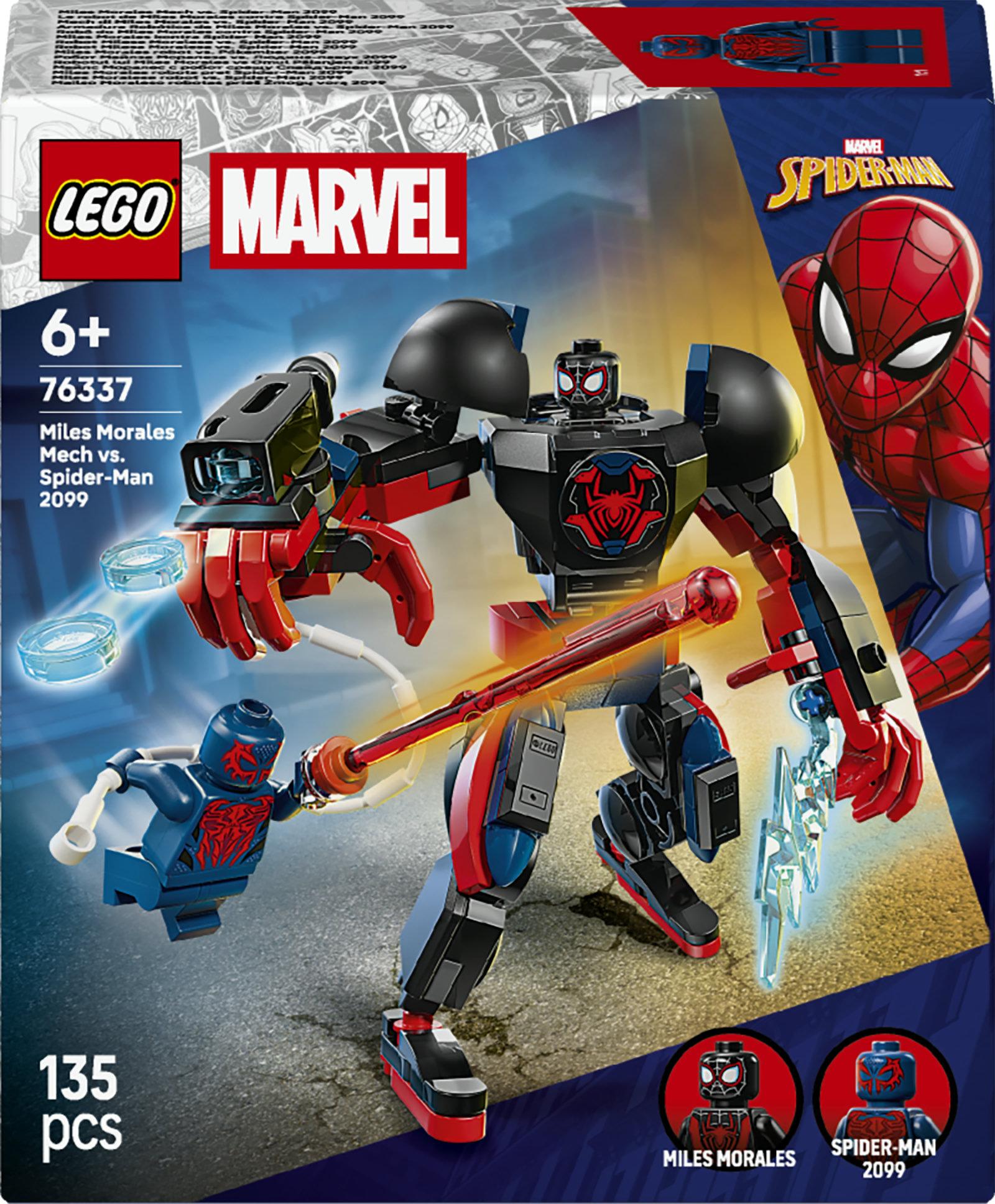 Lego Super Heroes  -  Miles Morales Mech Mod Spider-man 2099 - Geekd.dk