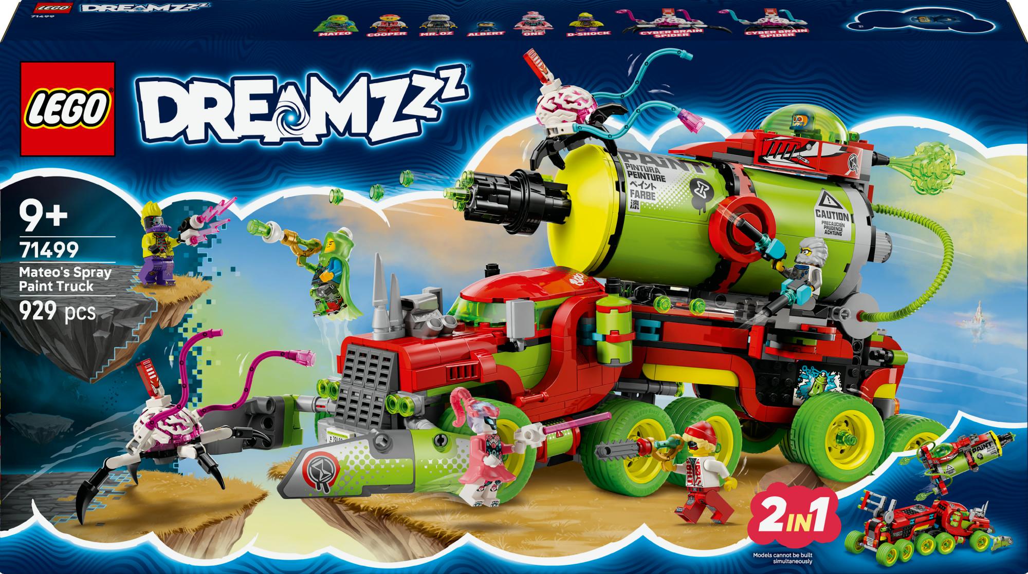 Lego 71499 Dreamzz Mateo's Spray Can Truck - Geekd.dk