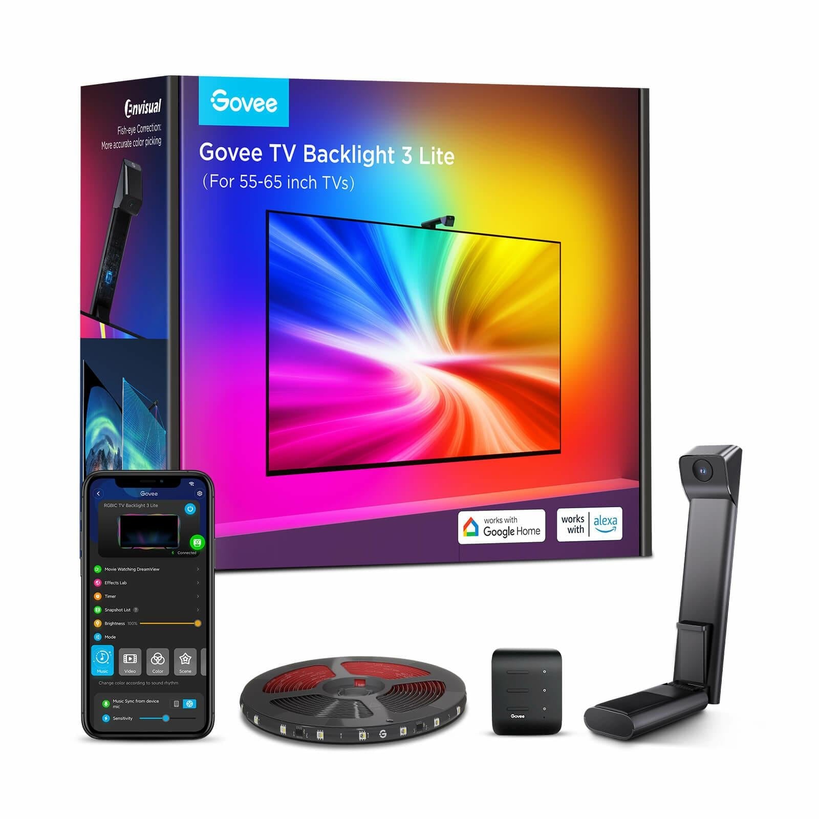 Govee H6099 Intelligent Led Væglampe Wifi/bluetooth Led Lys - Geekd.dk