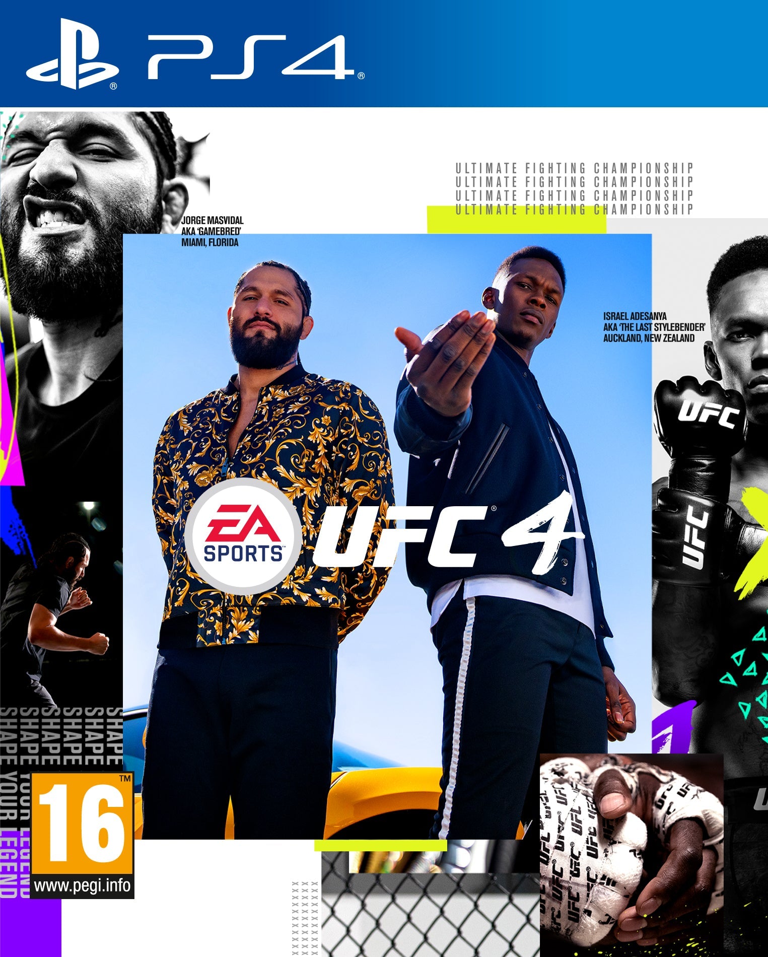 >ufc 4  -  Playstation 4 Ps4 Spil - Geekd.dk