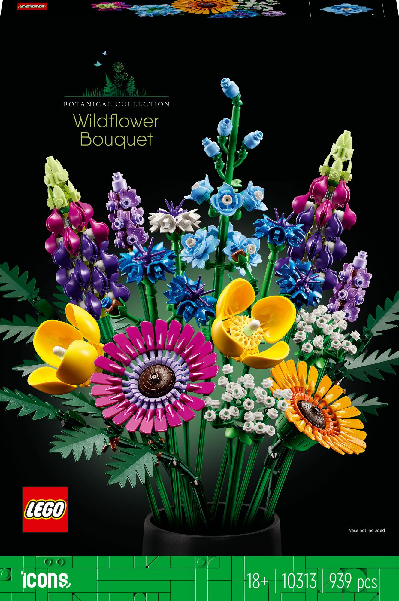 Lego Icons - Vild Blomster Buket (10313) - Geekd.dk