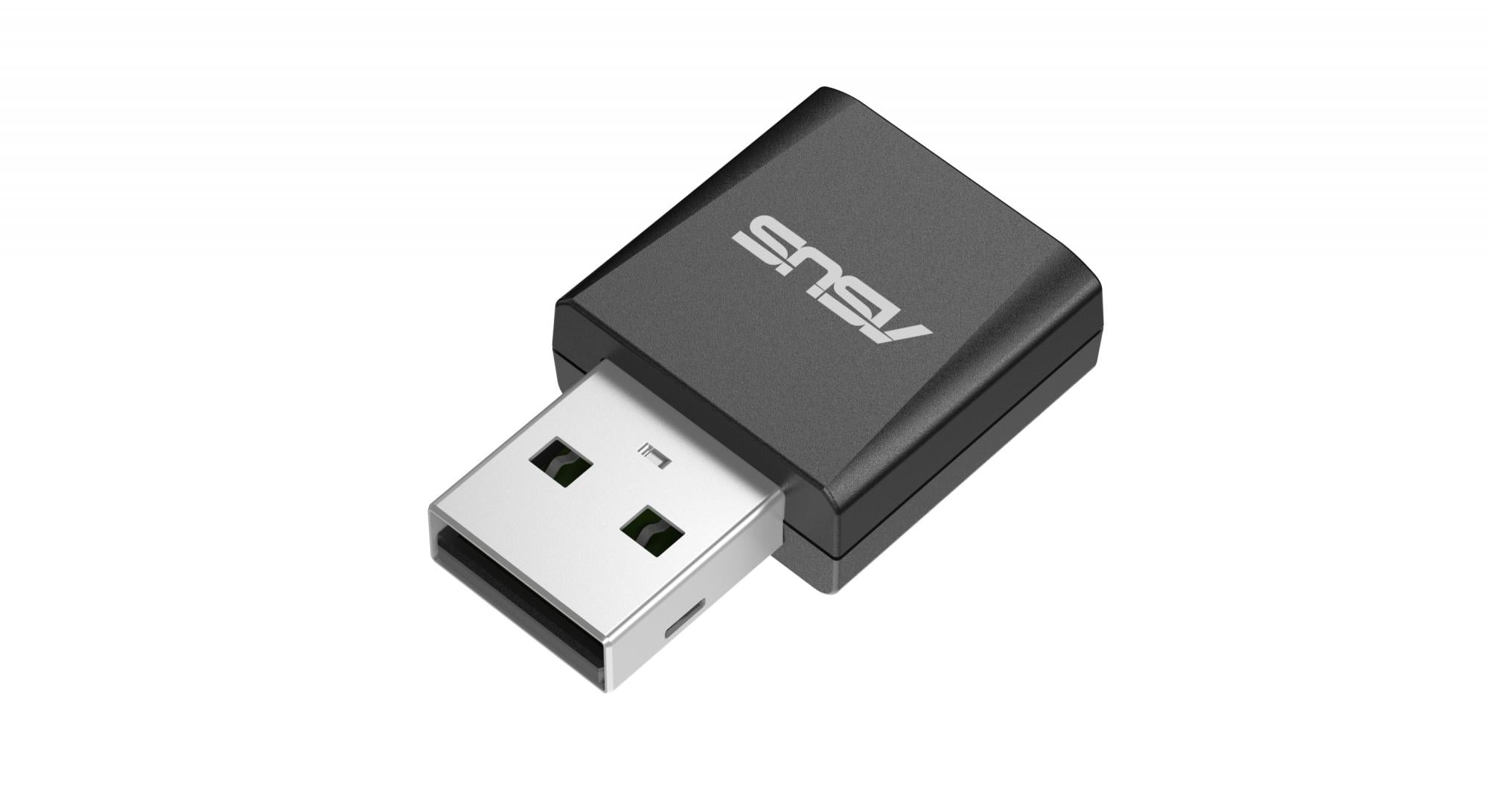 Asus Usb-be92 Nano Tri-band Be6500 Wifi 7 Nano Usb Adapter Trådløs Adapter - Geekd.dk