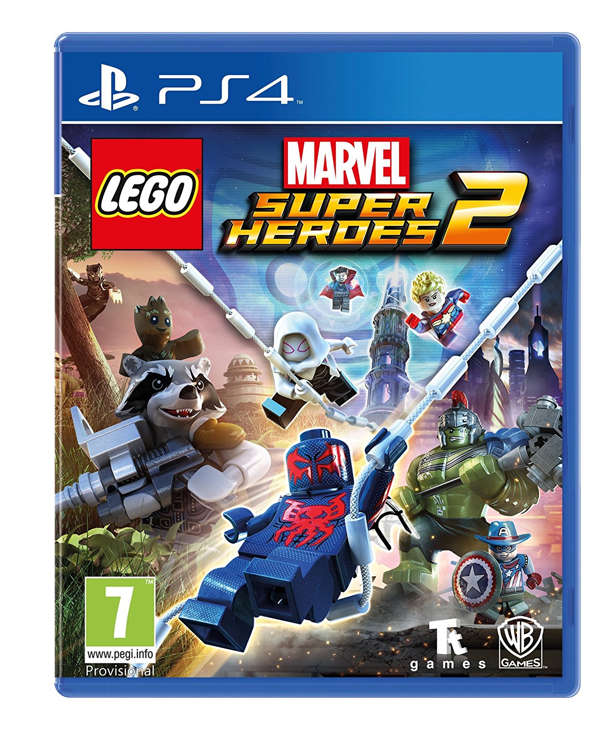 Lego Marvel Super Heroes 2 - Playstation 4 Ps4 Spil - Geekd.dk