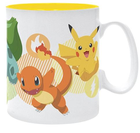 Pokemon Mug - Pikachu And Starters - 460 Ml Merchandise - Geekd.dk
