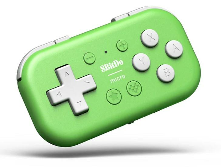8bitdo Micro Bluetooth Gamepad - Grøn Controller - Geekd.dk