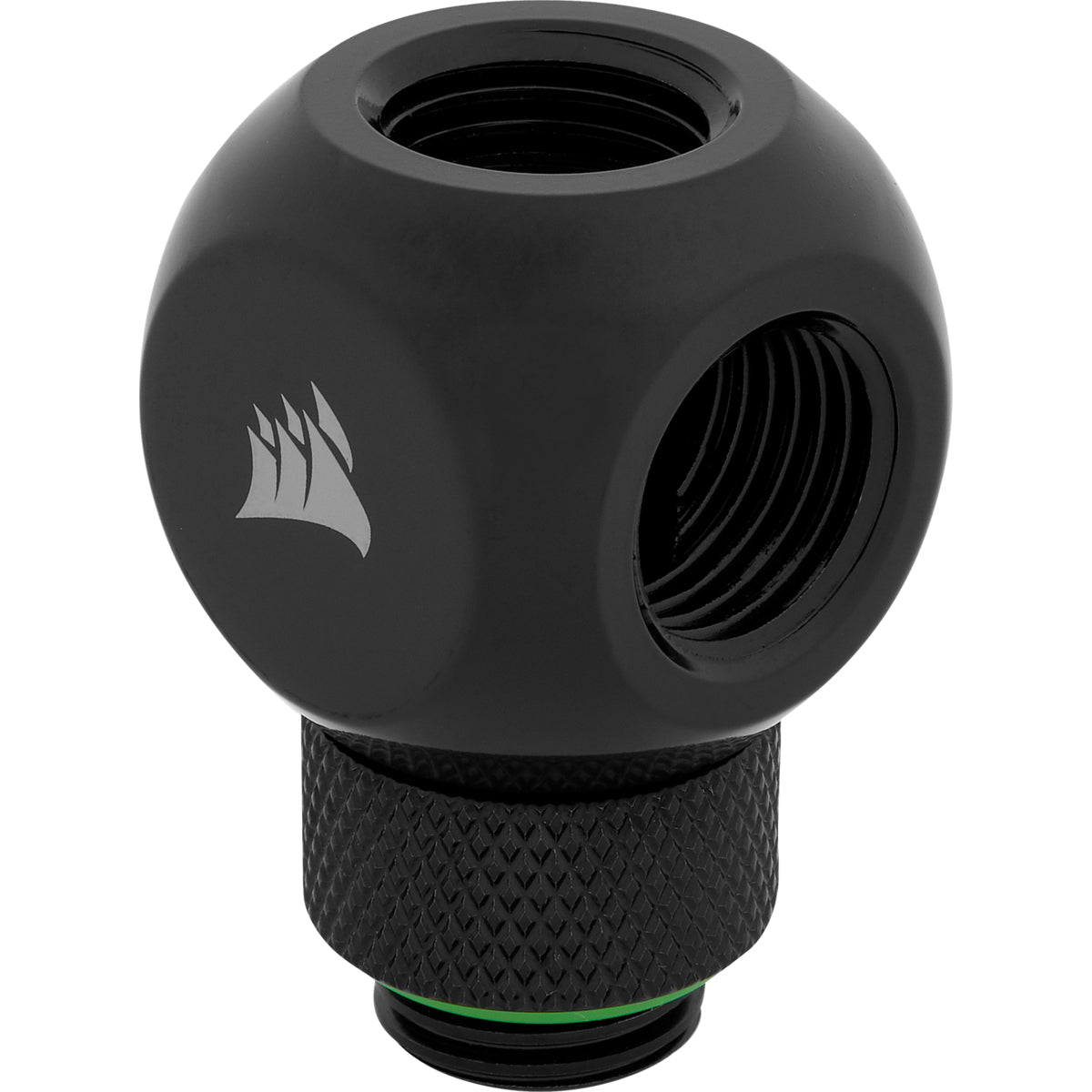 Corsair Hydro X Series Xf Rotary Y-splitter Kølevæske System Tilpasning 1-pack Sort Vandkøling - Geekd.dk