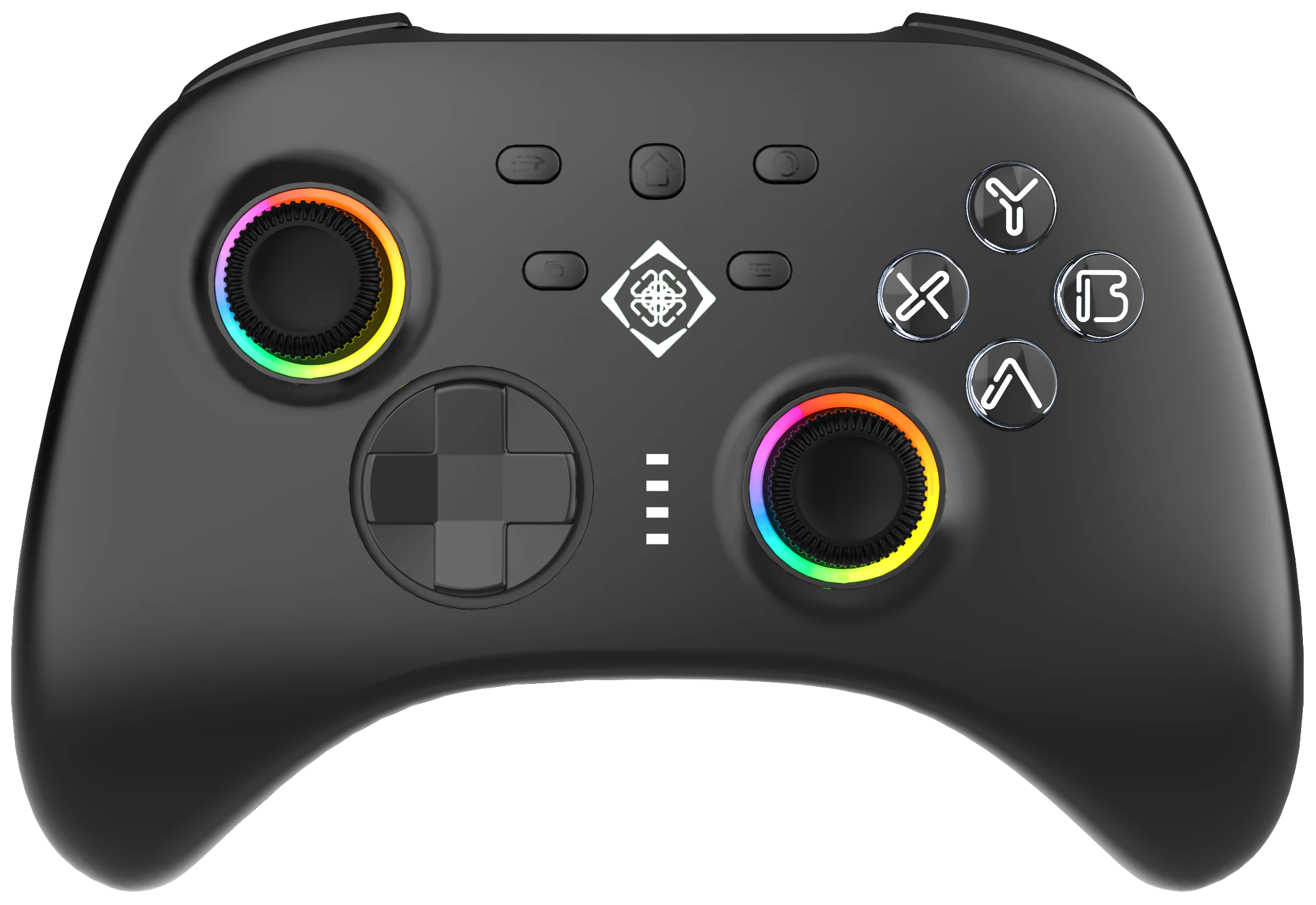 Deltaco - 3-i-1 Trådløs Controller Til Pc - Bluetooth + 2.4ghz - Geekd.dk
