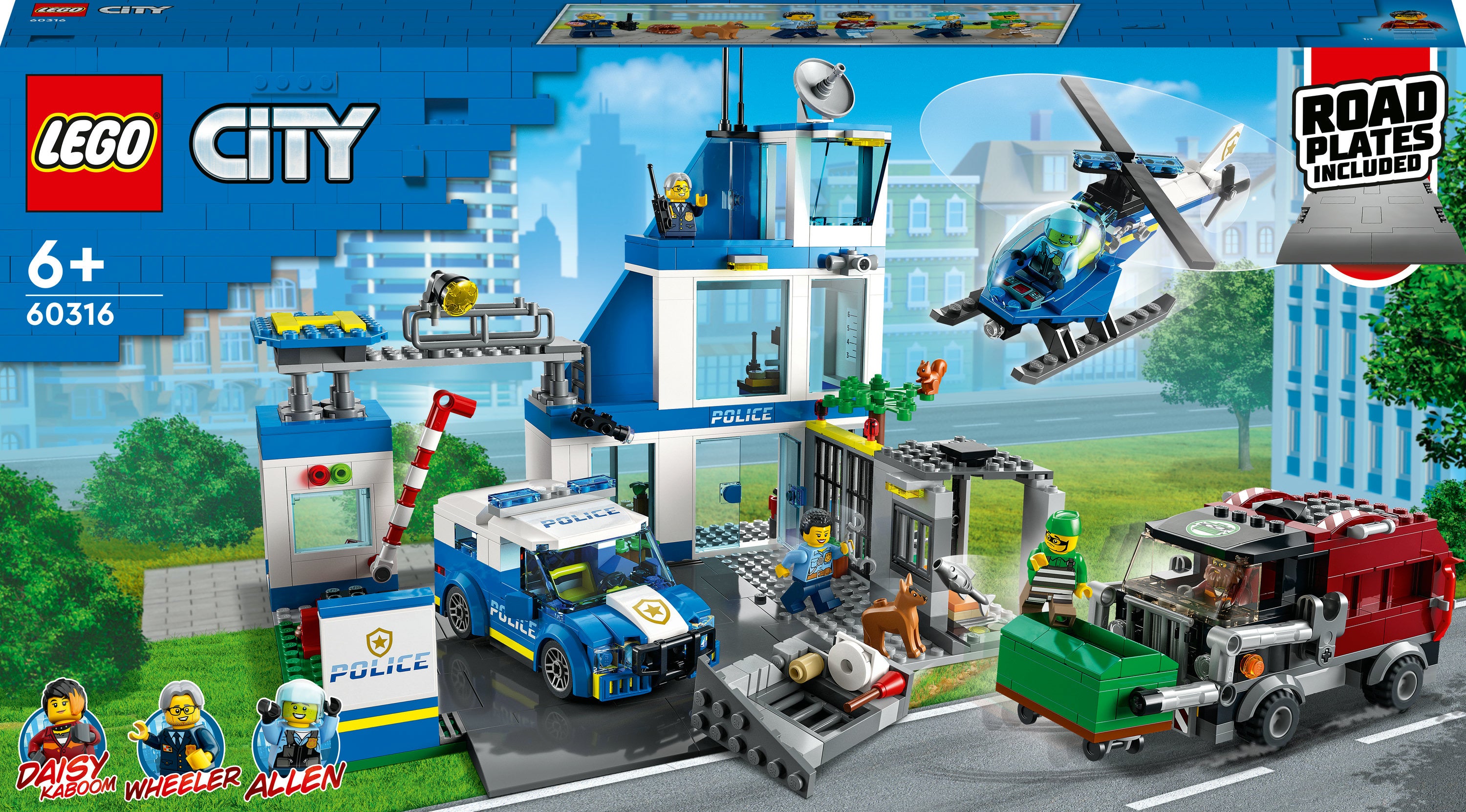 Lego City Politi Station - 60316 - Geekd.dk
