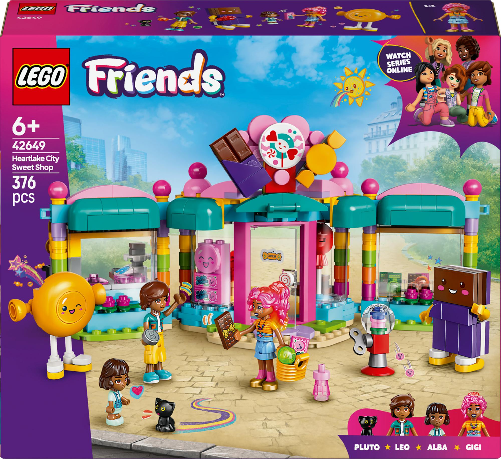 Lego - Lego Friends - Heartlake City Sweet Shop (42649) - Geekd.dk