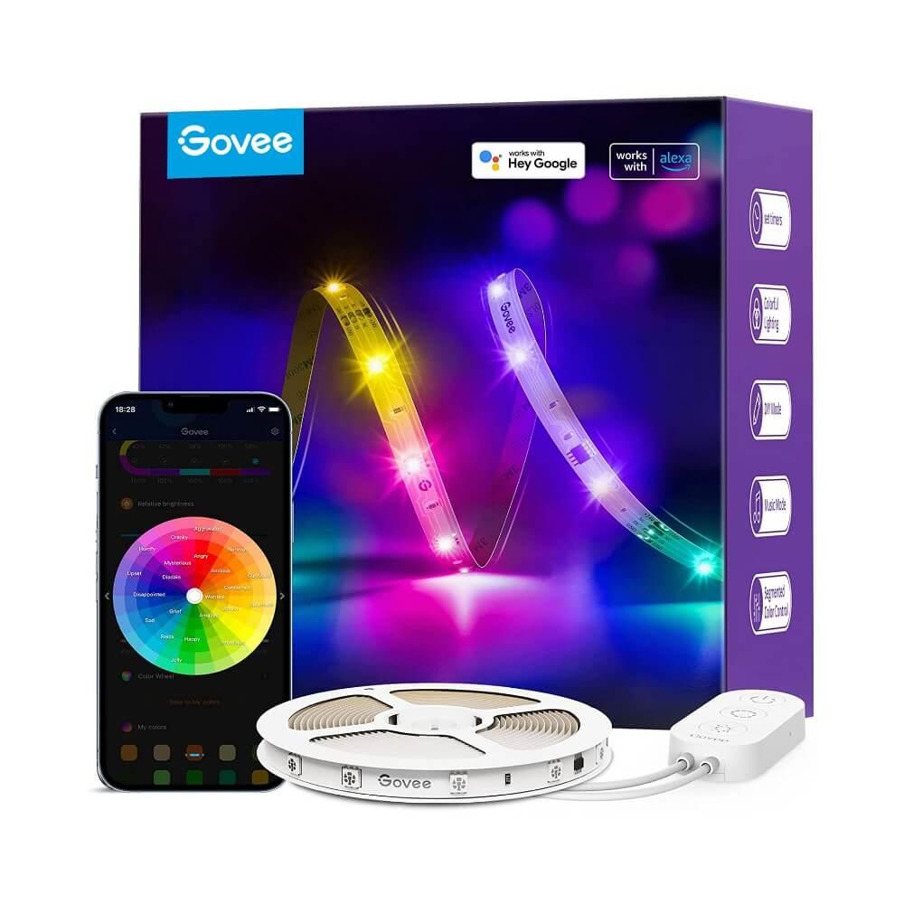 Govee H618a Intelligent Led Lysstrip Wifi/bluetooth 5 M - Geekd.dk