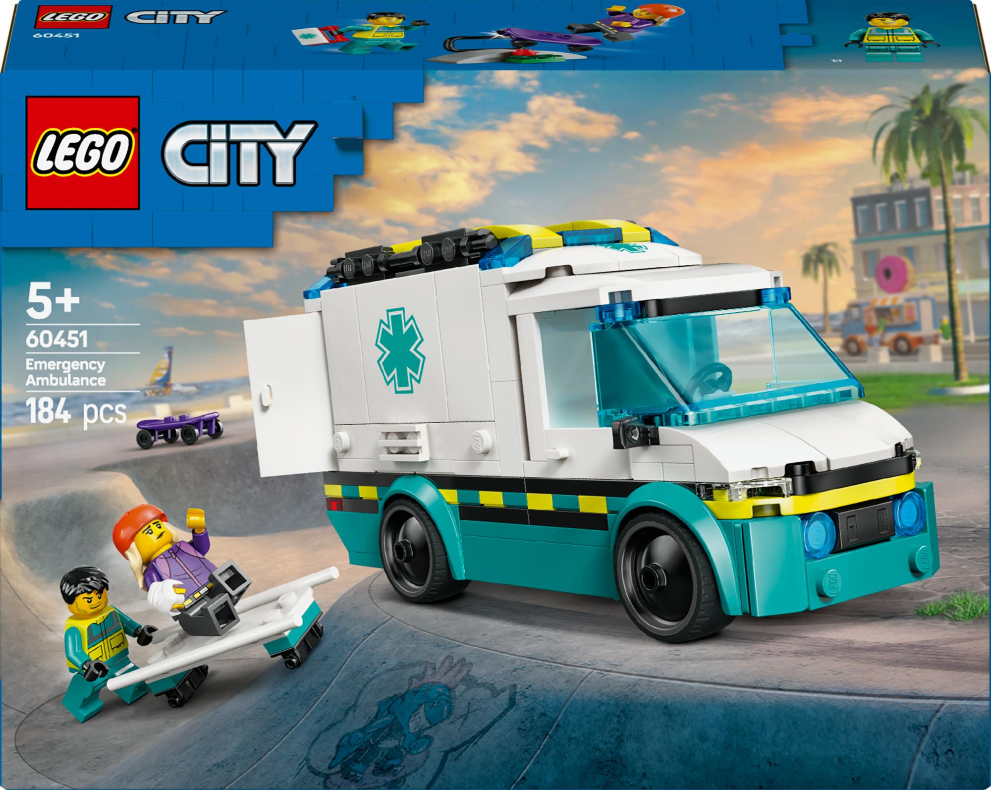 Lego 60451 City Ambulance - Geekd.dk