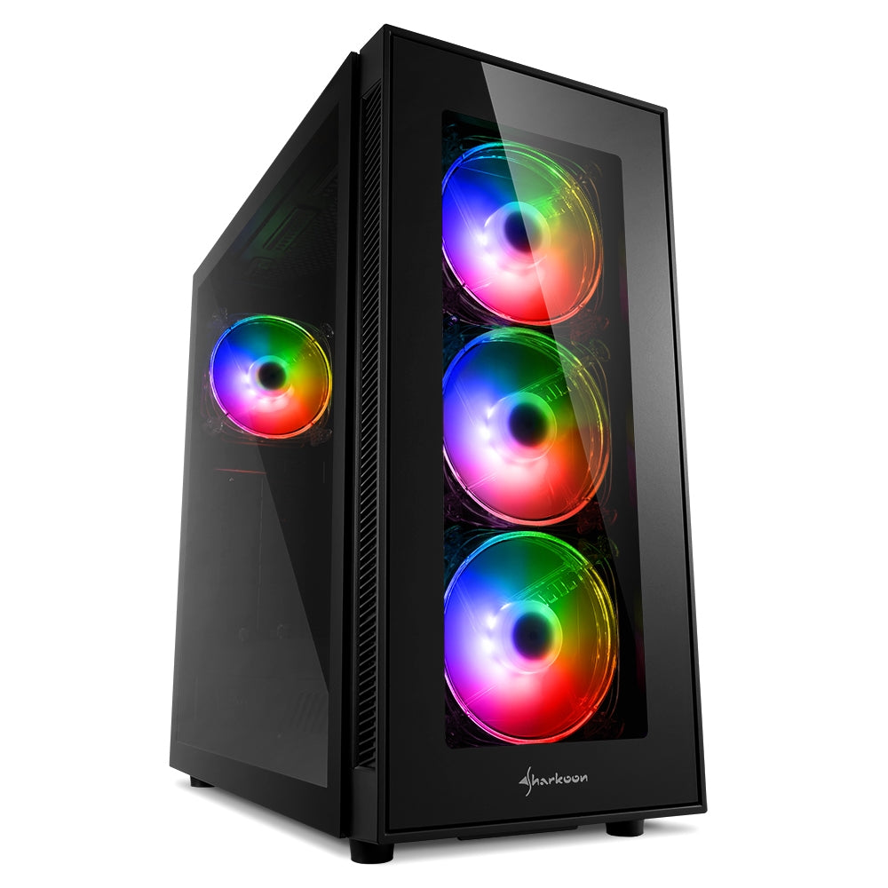 Sharkoon Tg5 Pro Rgb, Tower Caseâ (black) Kabinet - Geekd.dk