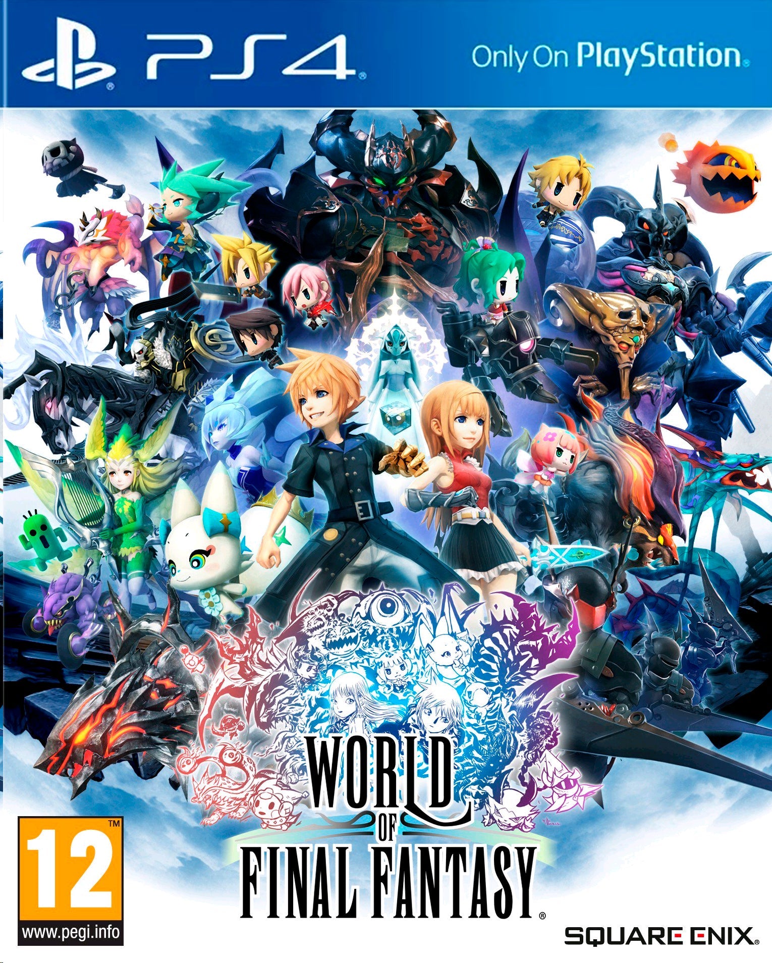 World Of Final Fantasy Limited Edition  -  Playstation 4 Ps4 Spil - Geekd.dk