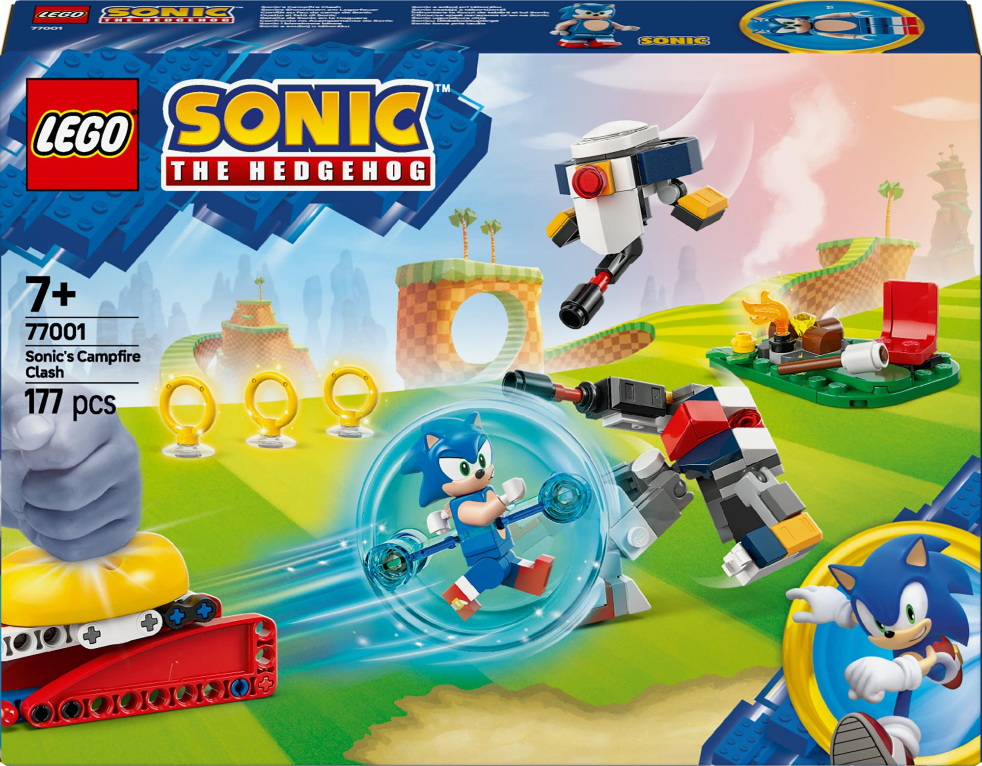 Lego - Sonic - Sonic's Campfire Clash (77001) - Geekd.dk