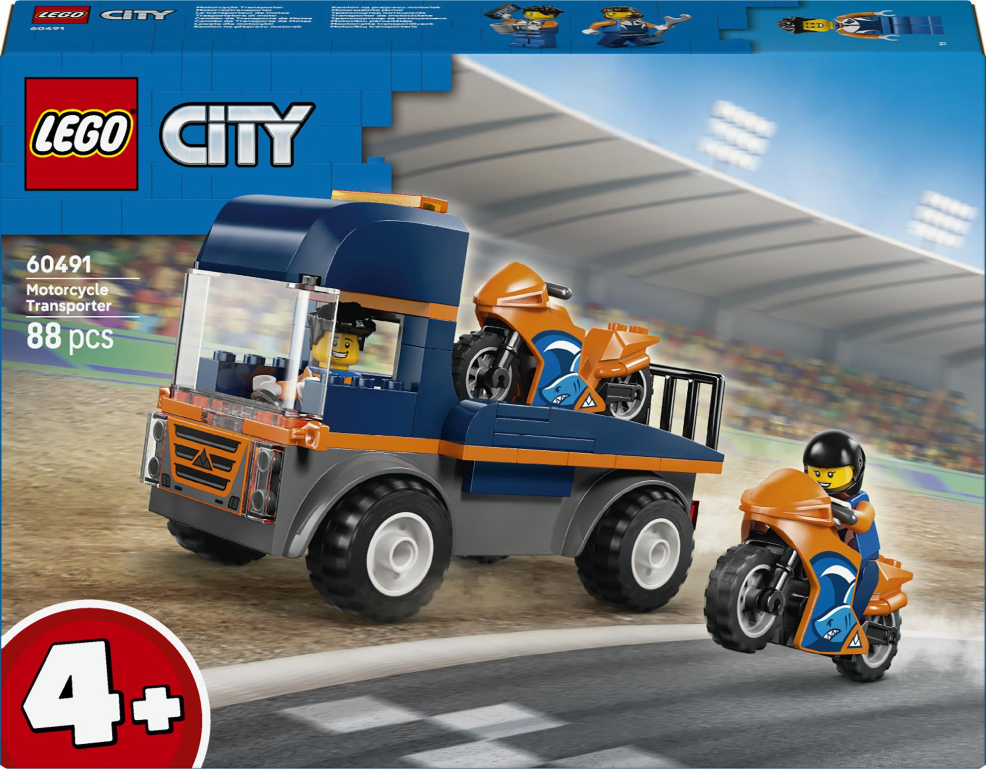 Legoâ® City - Motorcykel-transporter - Geekd.dk