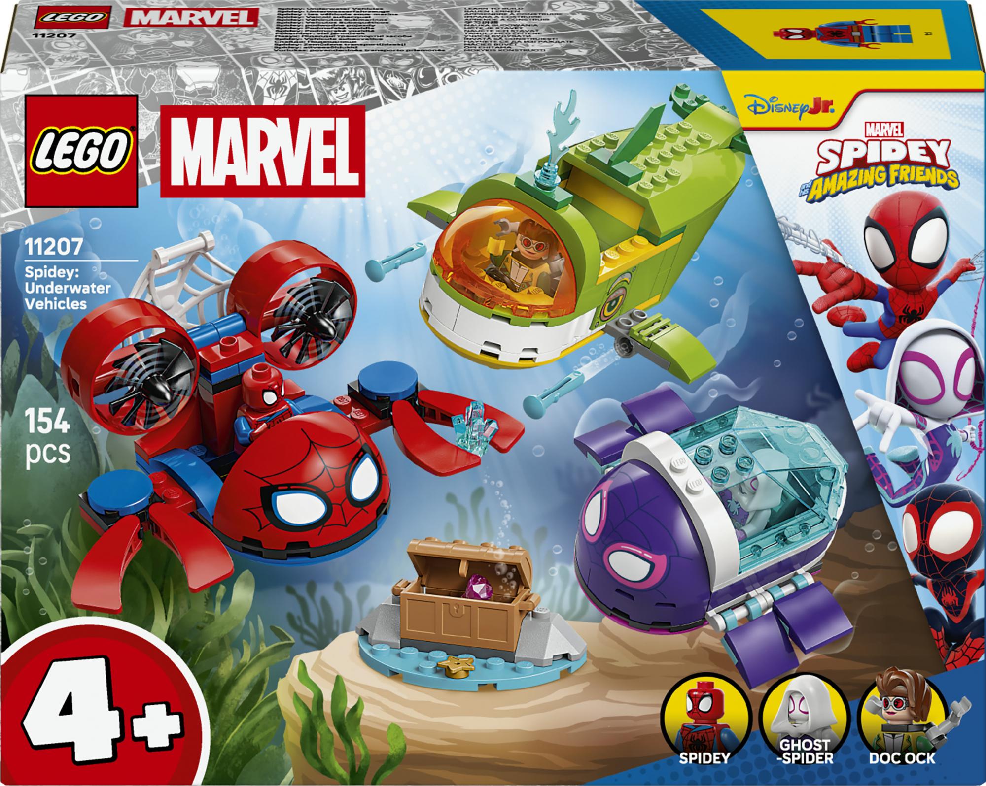 Lego Spidey Underwater Vehicles - Geekd.dk