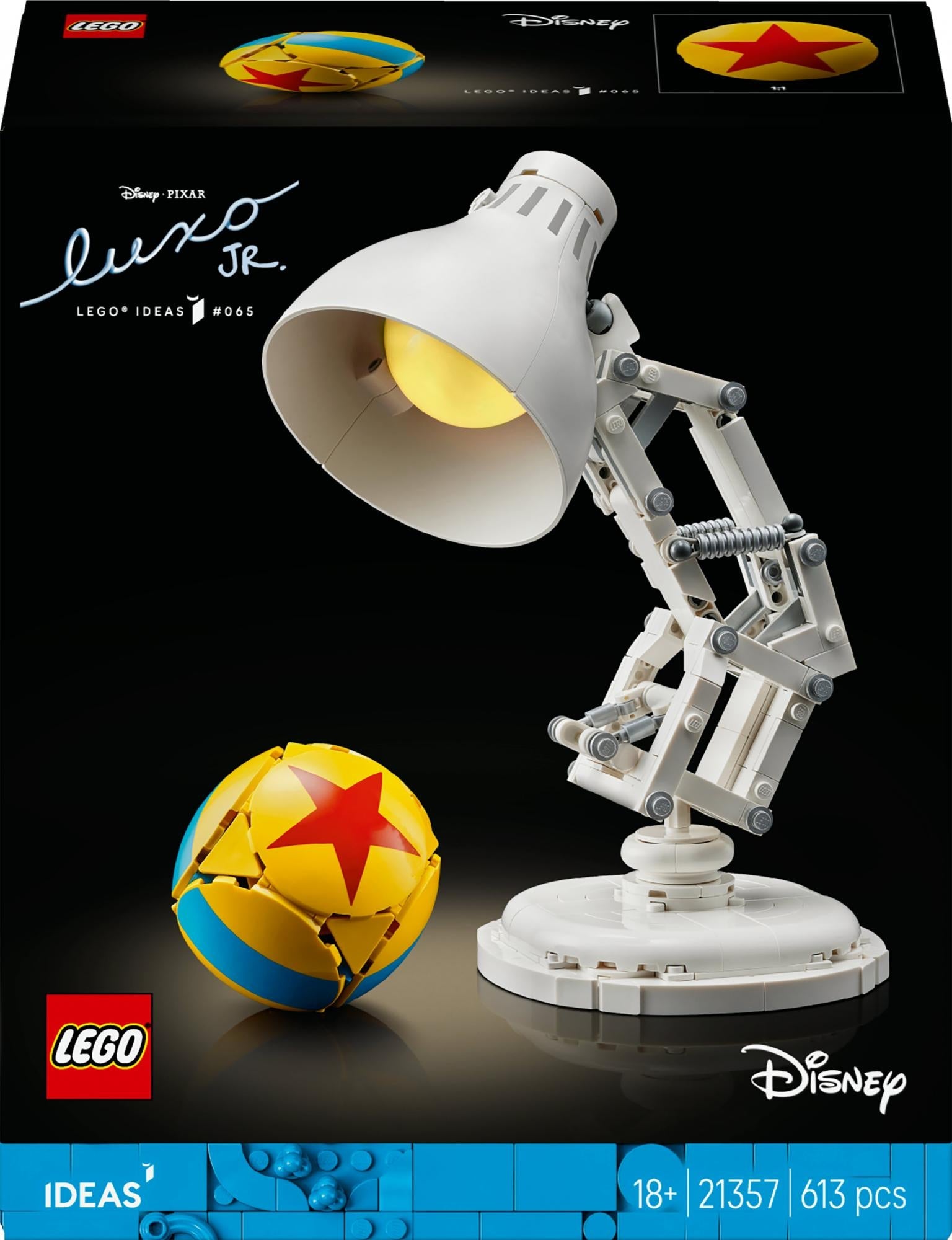 Lego 21357 Ideas Disney Pixar Luxo Jr. - Geekd.dk