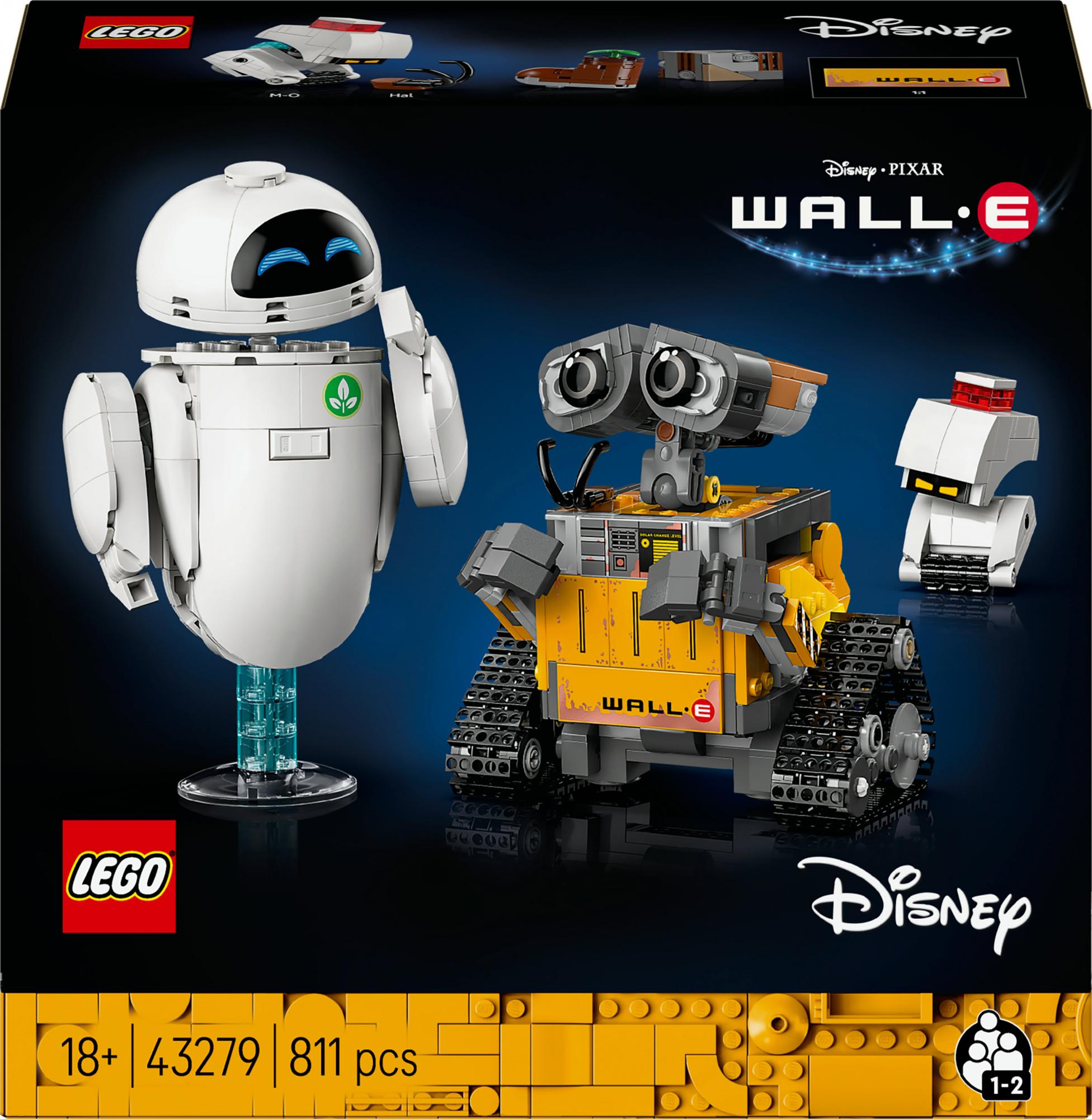 Lego Disney Wall-e Og Eva - Geekd.dk