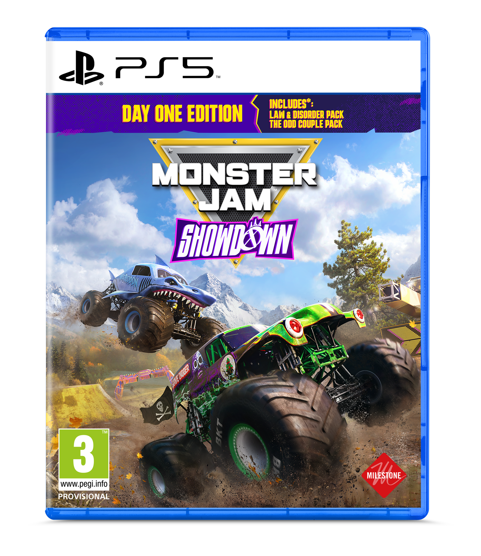 Monster Jam Showdown Day One Edition - Playstation 5 Ps5 Spil - Geekd.dk
