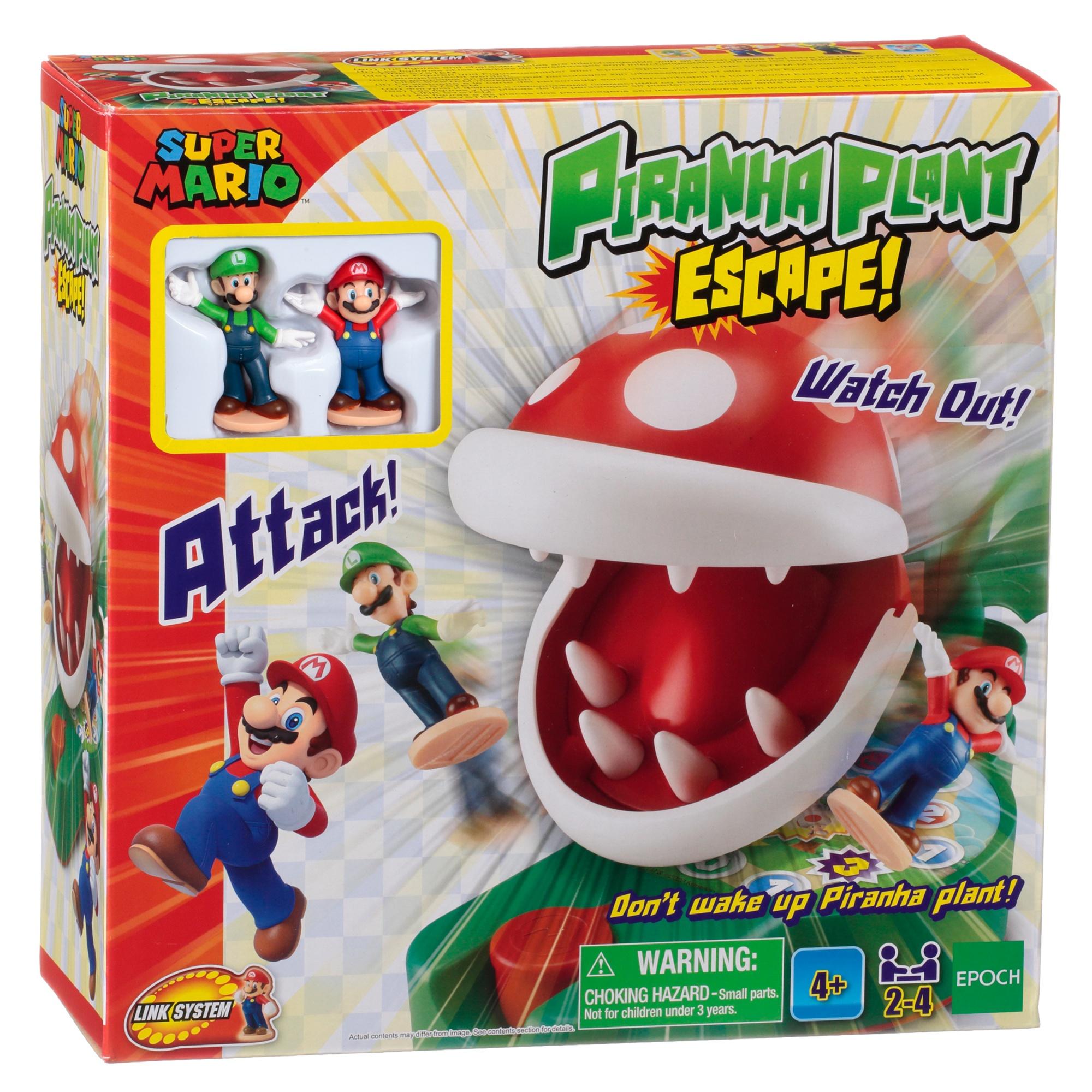 Super Mario  -  Piranha Plant Escape! Brætspil - Geekd.dk