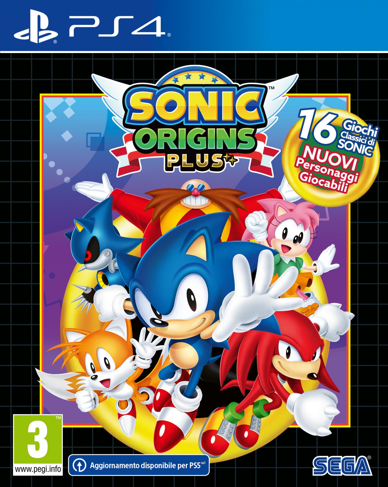 Sonic Origins Plus (day One Edition) - Playstation 4 Ps4 Spil - Geekd.dk