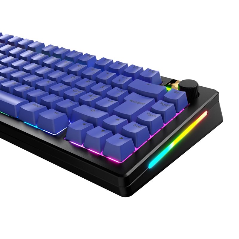 Glorious Gpbt Basics Keycaps Mana Blue - (131pcs) - Geekd.dk