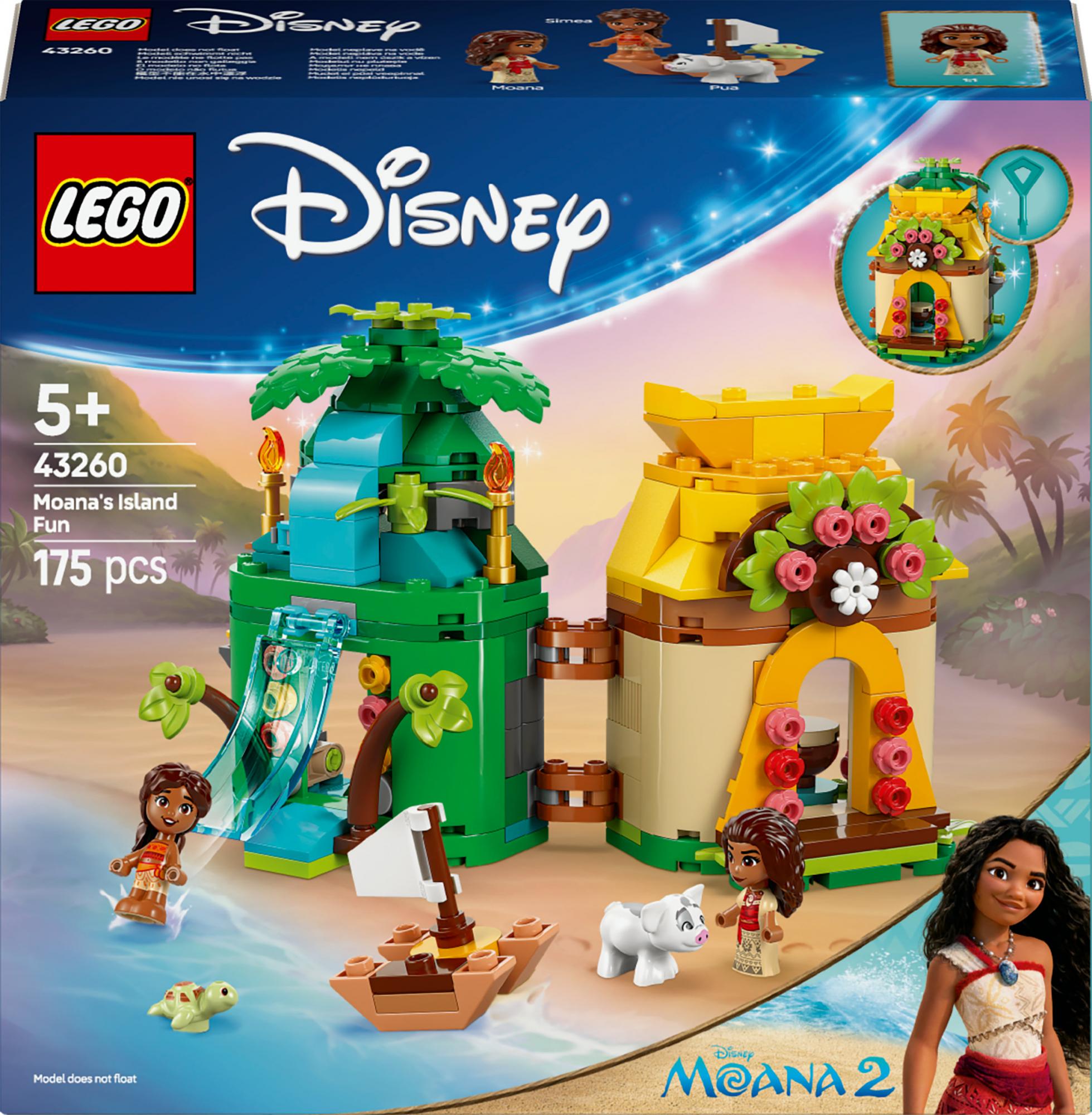 Lego 43260 Disney Princess Vaiana's Island Fun - Geekd.dk