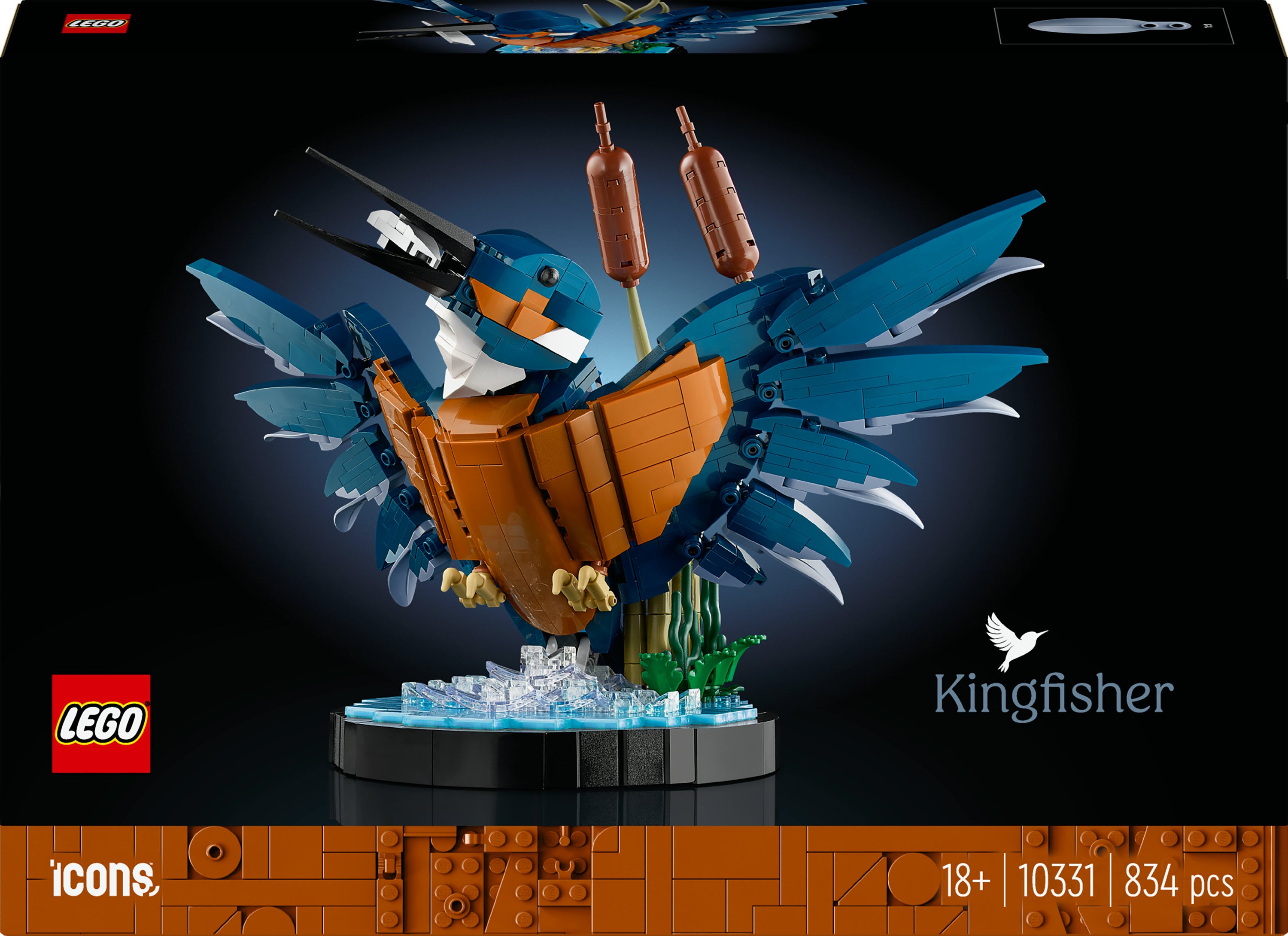Lego 10331 Icons Isfugl - Geekd.dk