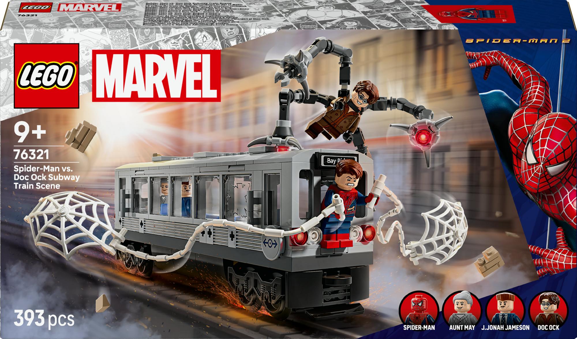 Lego - Super Heroes - Spider-man Vs. Doc Ock: Subway Train Scene (76321) - Geekd.dk