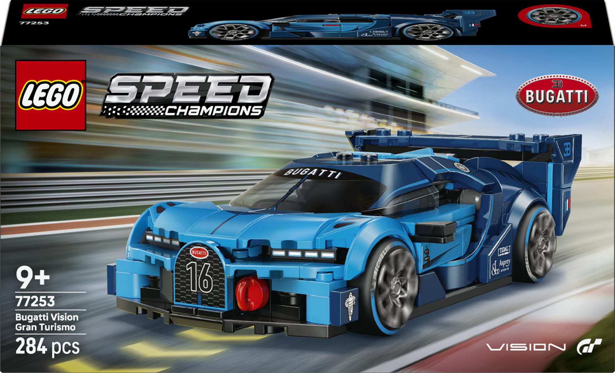 Lego Speed Champions  -  Bugatti Vision Gt Hyper Sportsvogn - Geekd.dk